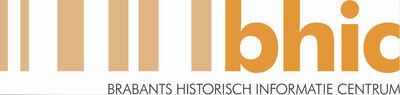 Logo van het Brabants Historisch Informatie Centrum (BHIC) met de afkorting "bhic" en een kleurverloop in de achtergrond.